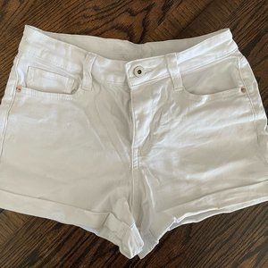 Arizona Jean Shorts Cuffed - Like New - White